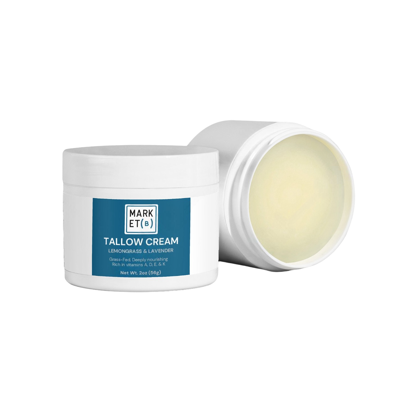 Market B™ Tallow Cream - Lemongrass & Lavender