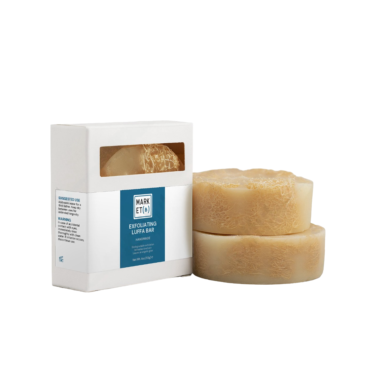 Market B™ Exfoliating Luffa Bar