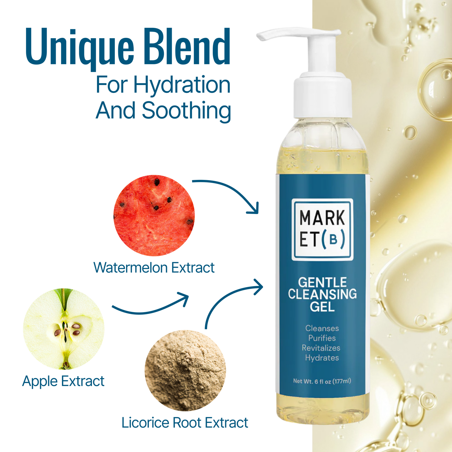 Market B™ Gentle Cleansing Gel